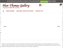 Tablet Screenshot of huwthomasgallery.com